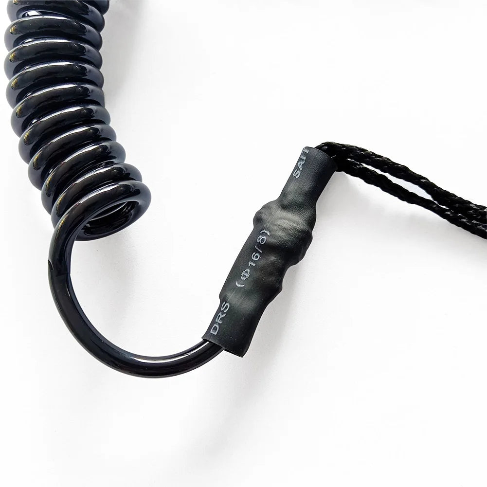 Coiled Bodyboard Leash TPU Surfboard Leash Stay on Board Ankle Strap Wrist Surf Leash SUP Leash for Surfing Oasis Select
