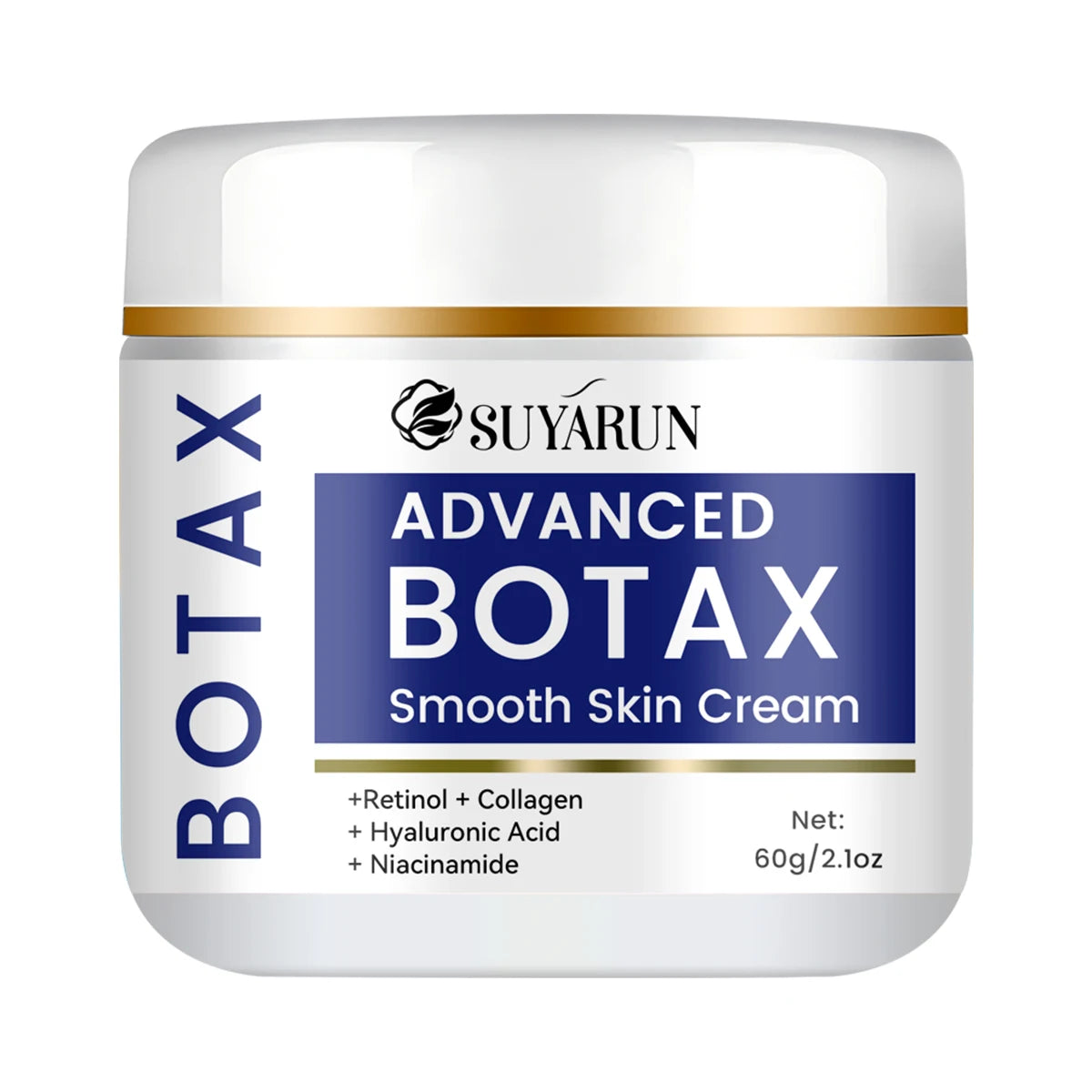 SUYARUN Hyaluronic Acid Moisturizing Cream – Brightening Hydration Face Moisturizing Cream Oasis Select 60g