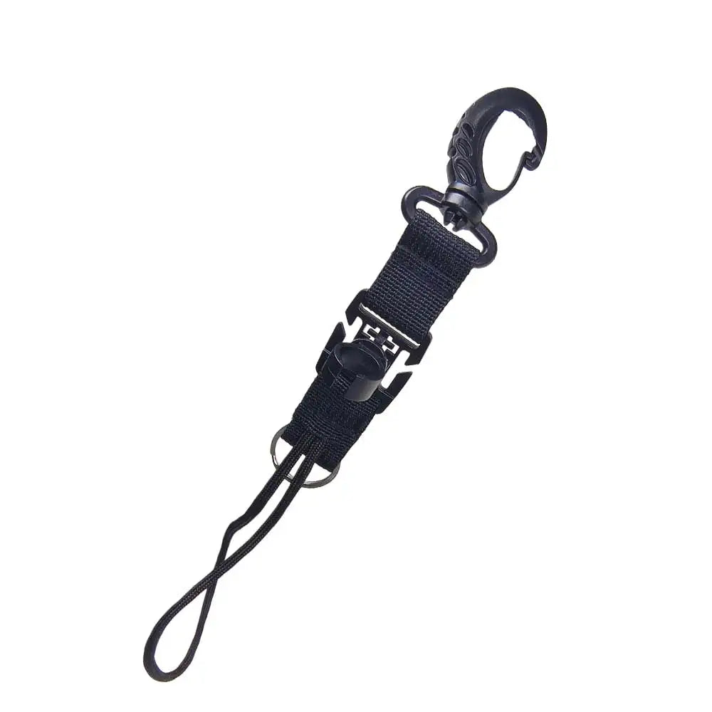 Diving Safety Connection Loop with Diving HP/LP Hose Clamp for Underwater Snorkel Scuba Gear Oasis Select