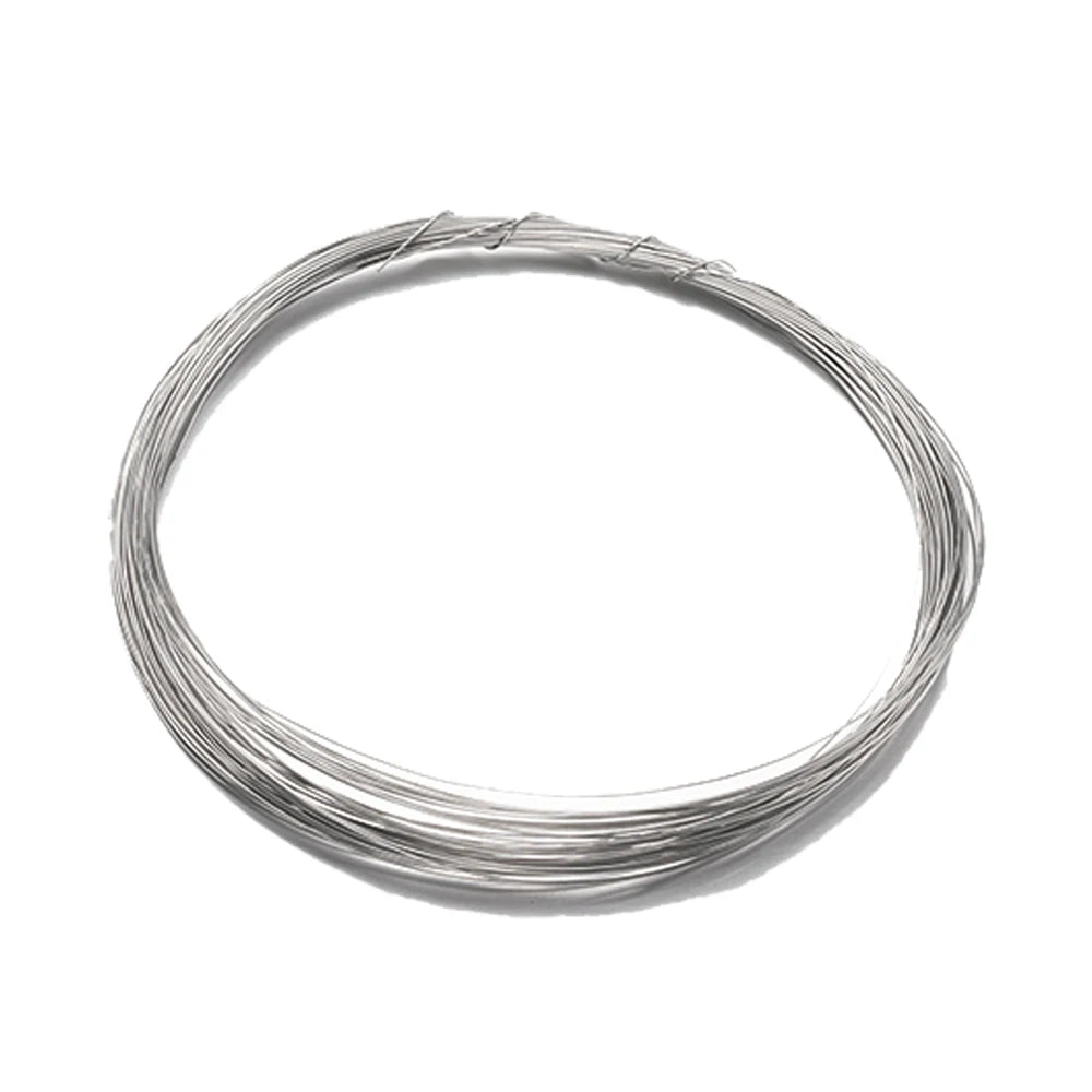 10m/Roll 0.3/0.4/0.5/0.6/0.7/0.8/1.0mm Soft Stainless Steel Bailing Snare Wire for Craft and Jewelry Making Oasis Select