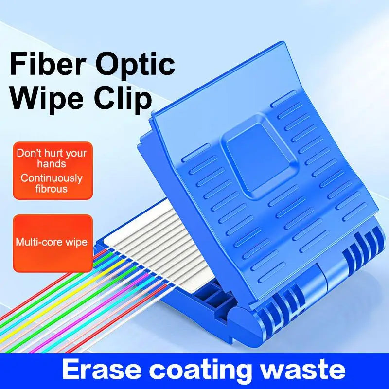 Fiber Optic Wiping Clip Fiber Optic Wiping Clip Dust-Free Cotton Water Storage Oil Removal Hand Continuous Fiber Oasis Select