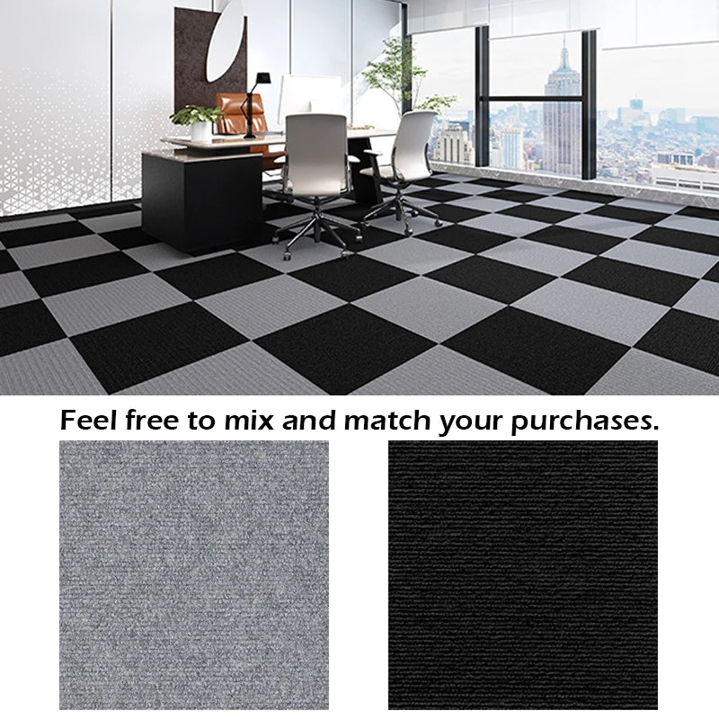 30cmX30cm Self-adhesive Anti Slip Splicing Block Floor Mute Rug Bedroom Mat Carpet Water Absorption Kitchen Living Room Home Oasis Select