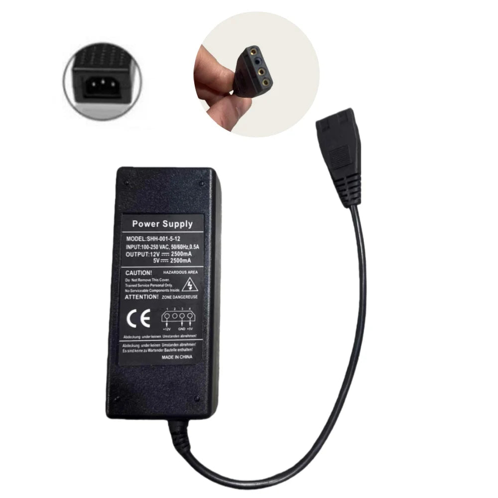 Hot Sale 1Pcs DIY Accessories 12V/5V 2A USB To IDE/SATA Power Supply Adapter Hard Drive/HDD/CD-ROM AC DC Oasis Select 2point5A