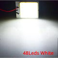 T10 W5W COB LED Car Bulbs – Interior Reading & Dome Light 2-Pack