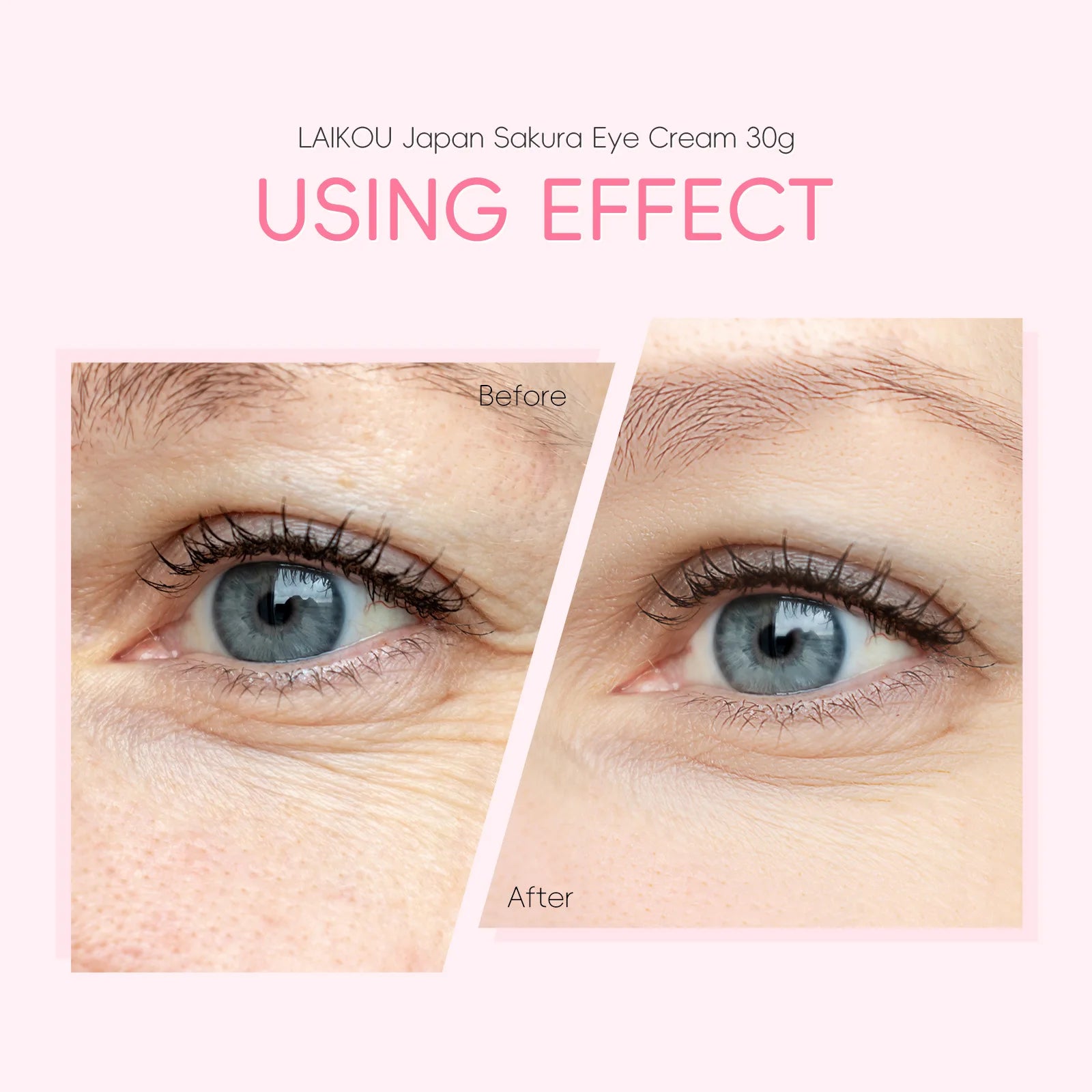LAIKOU Japan Sakura Eye Cream 30g – Brighten & Moisturize