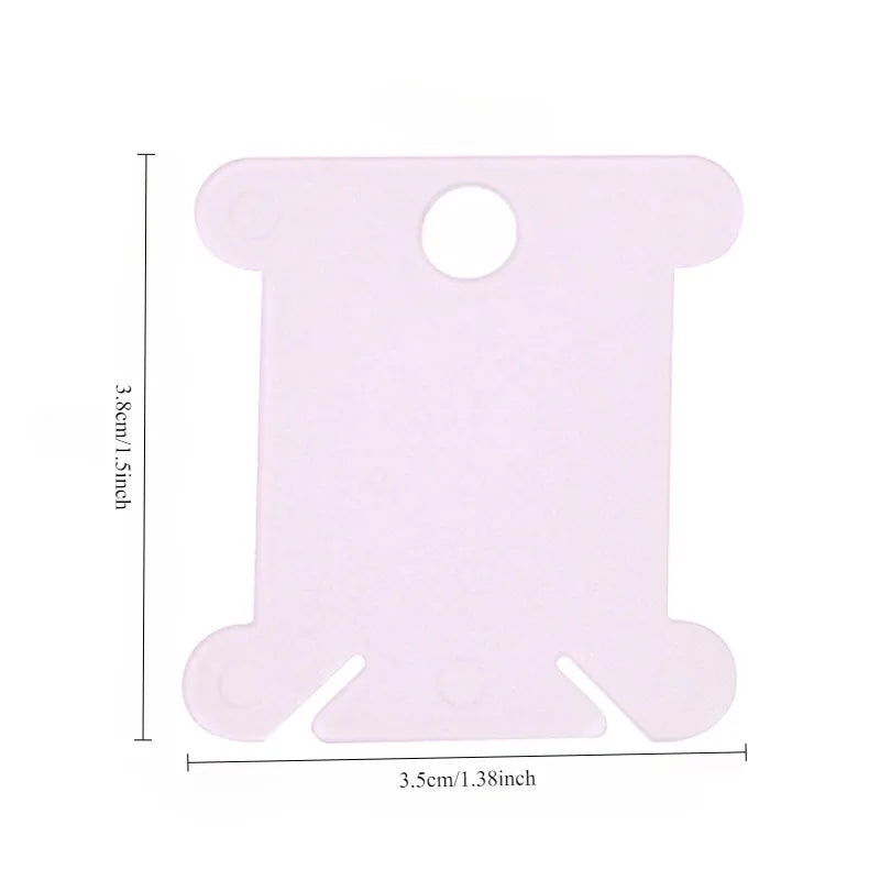Thread Organizer Embroidery Thread Holder Floss Craft Bobbin Cross Stitch Craft Storage Plastic Sewing Thread Board Card Thread Oasis Select