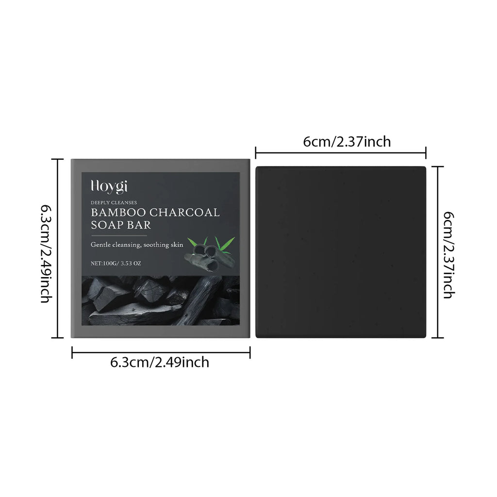 Bamboo Charcoal Body Soap – Pore Cleansing & Moisture Lock