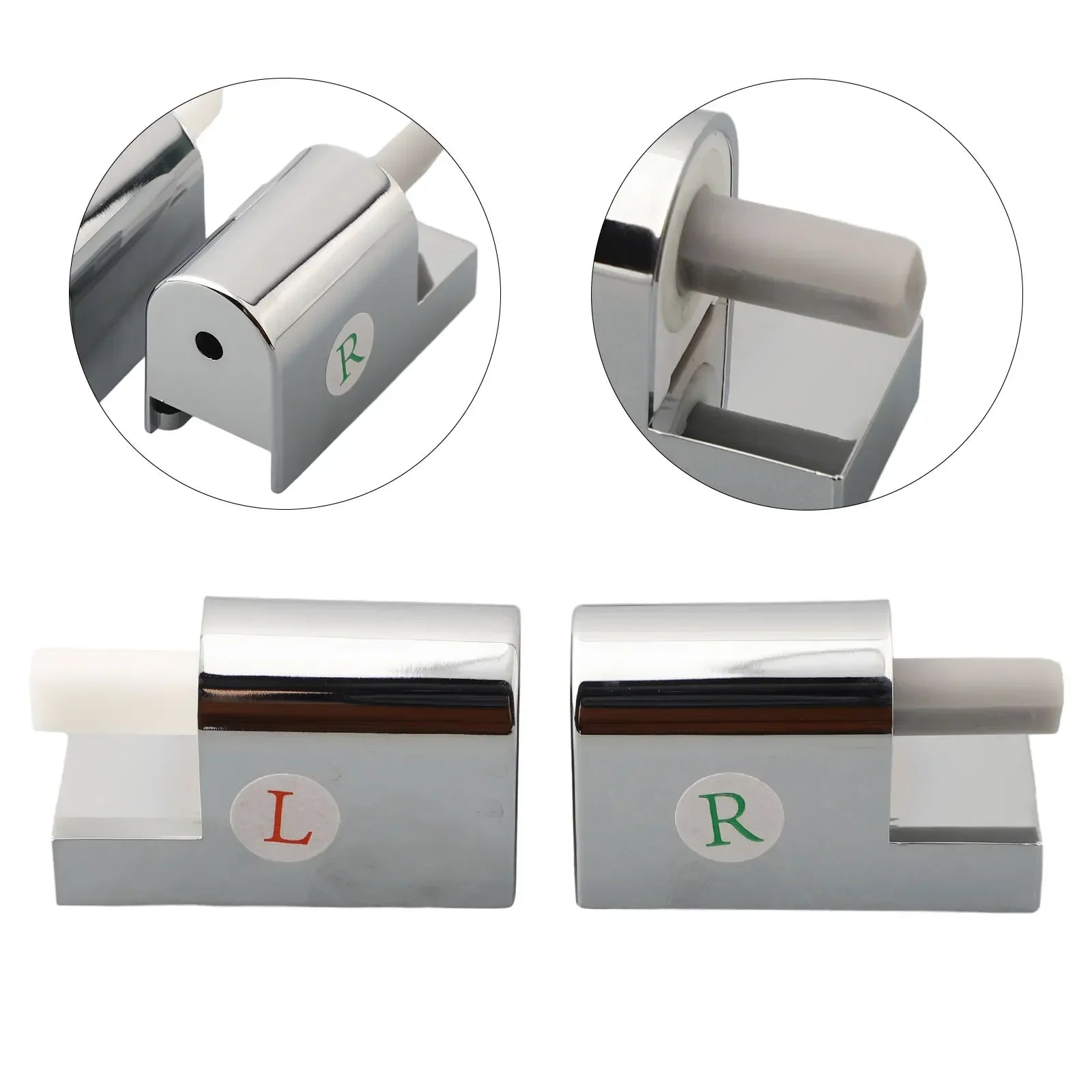 1set Toilet Seat Hinge Toilet Soft Close Hinge Toilet Cover Cushion Cover Mounting Fixed Joint Replacement Hardware Parts Oasis Select