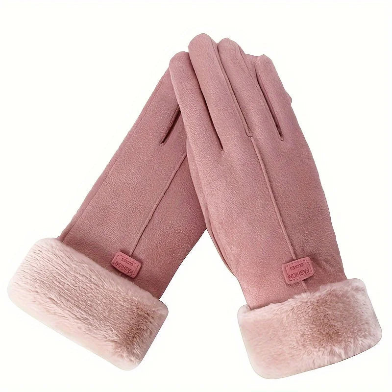 Women's Winter Warm Touchscreen Gloves Plush Lined Thick Outdoor Leisure Protection Oasis Select