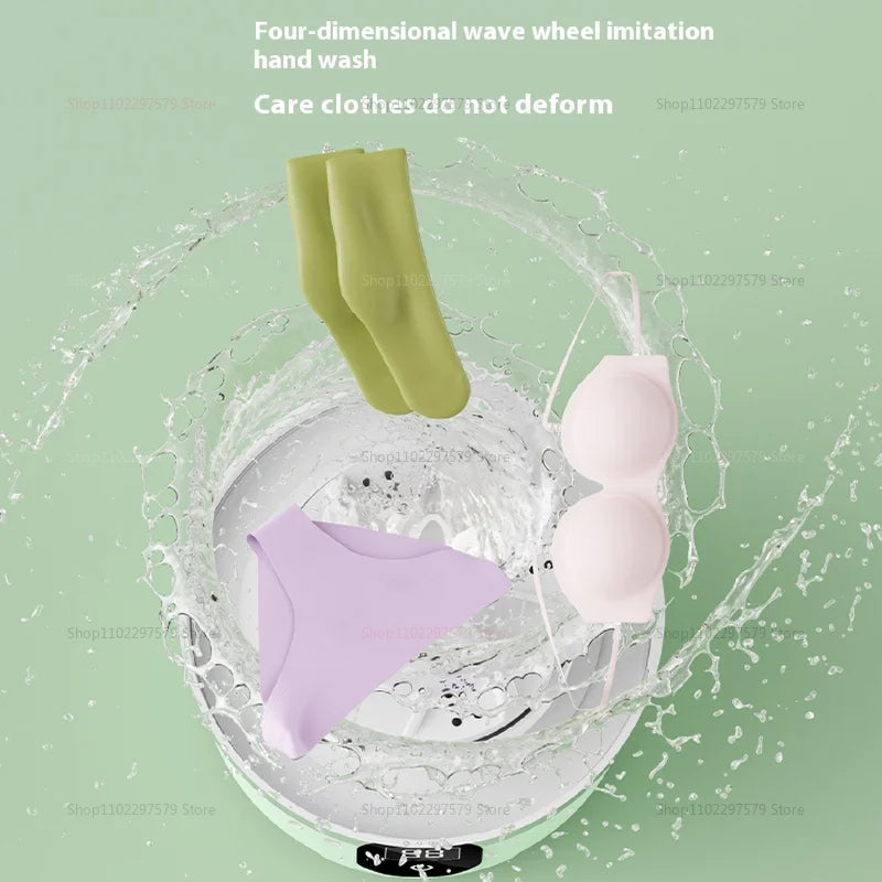 URGGU Portable Mini Washing Machine | Cordless Travel Washer