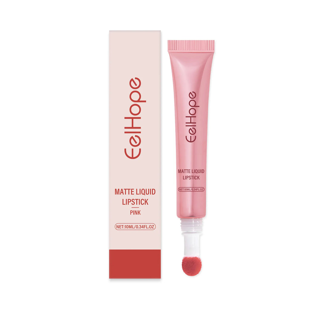 EELHOPE Matte Liquid Lipstick Long Lasting High Pigment Reduce Lip Lines Remove Dark Care Lightweight Quick Dry Waterproof Oasis Select 04