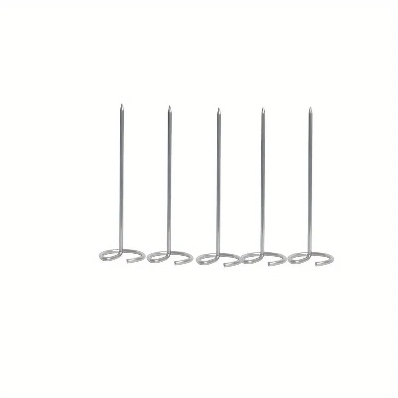 10pcs Air Fryer Oven, Vertical Grill, Skewer Grill, Universal Accessories, Food Grade 304 Stainless Steel Special Baking Needle Oasis Select