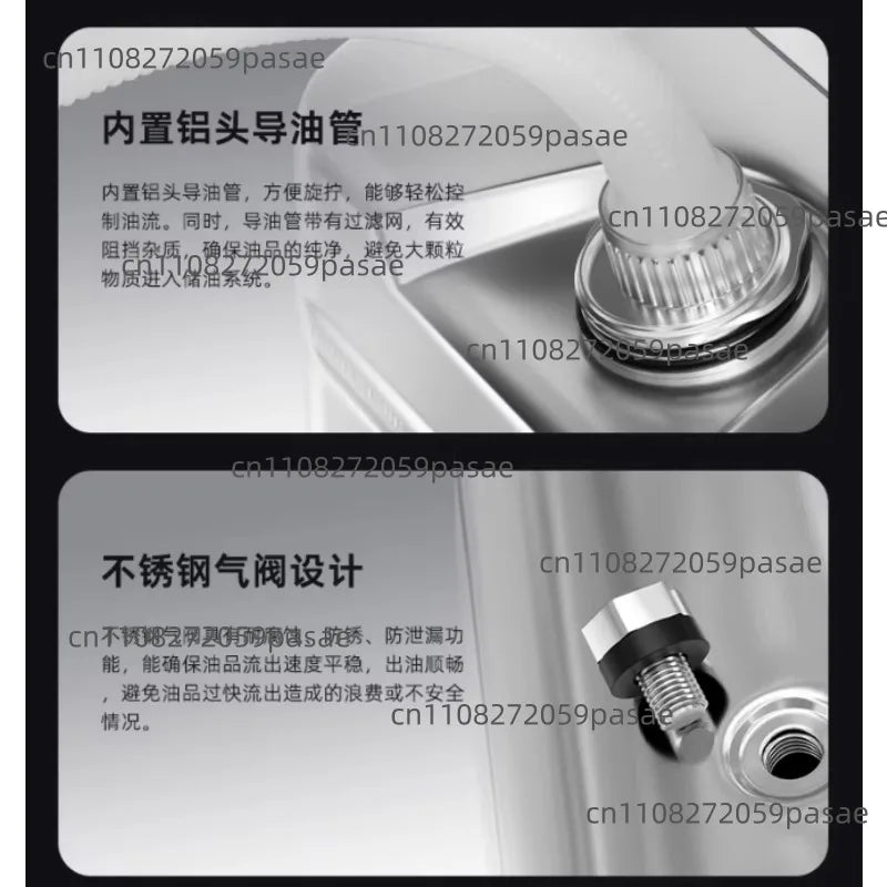 430 Stainless Steel Liquid Storage Tank 10L–40L | Portable Fuel