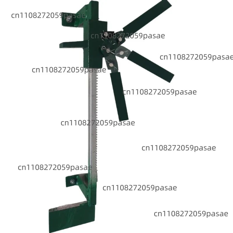 Manual Wall-Mounted Wood Splitter – Stainless Steel Firewood