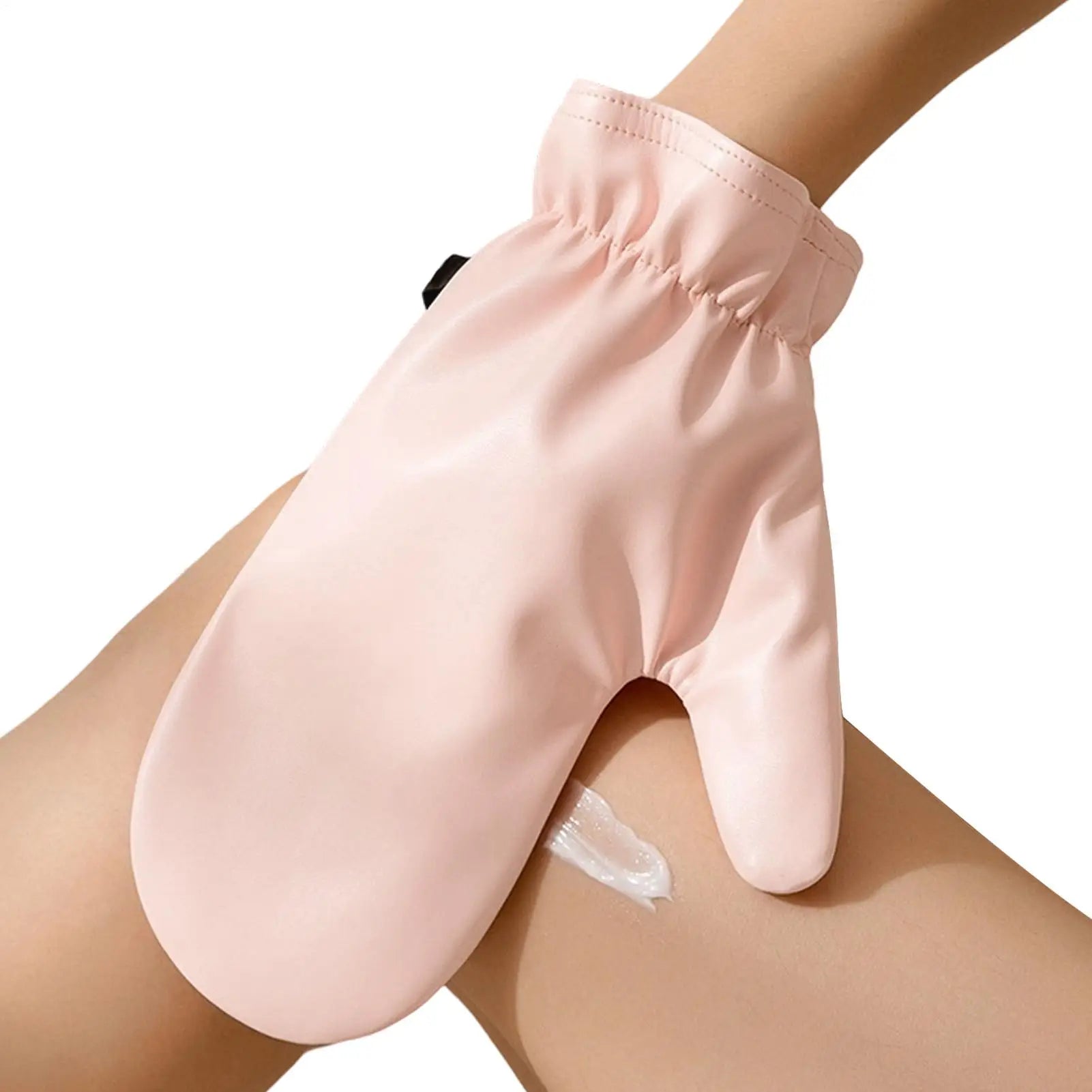 1PC Body Lotion Glove Self-Tanning Mitt Reusable Prevents Sticky Hands Applicator Quick Dry Flocking Glove Makeup Applicator Oasis Select