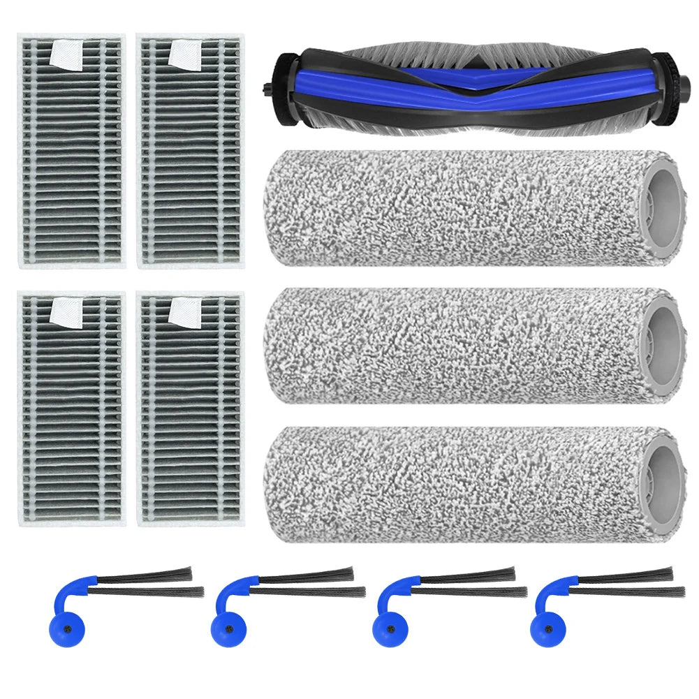 Vacuum Cleaner Main Brush Filter Mop Roller Set For Deebot X11 OmniCyclone X11 Pro Famille Robot Cleaning Tool Accessories Oasis Select 1set