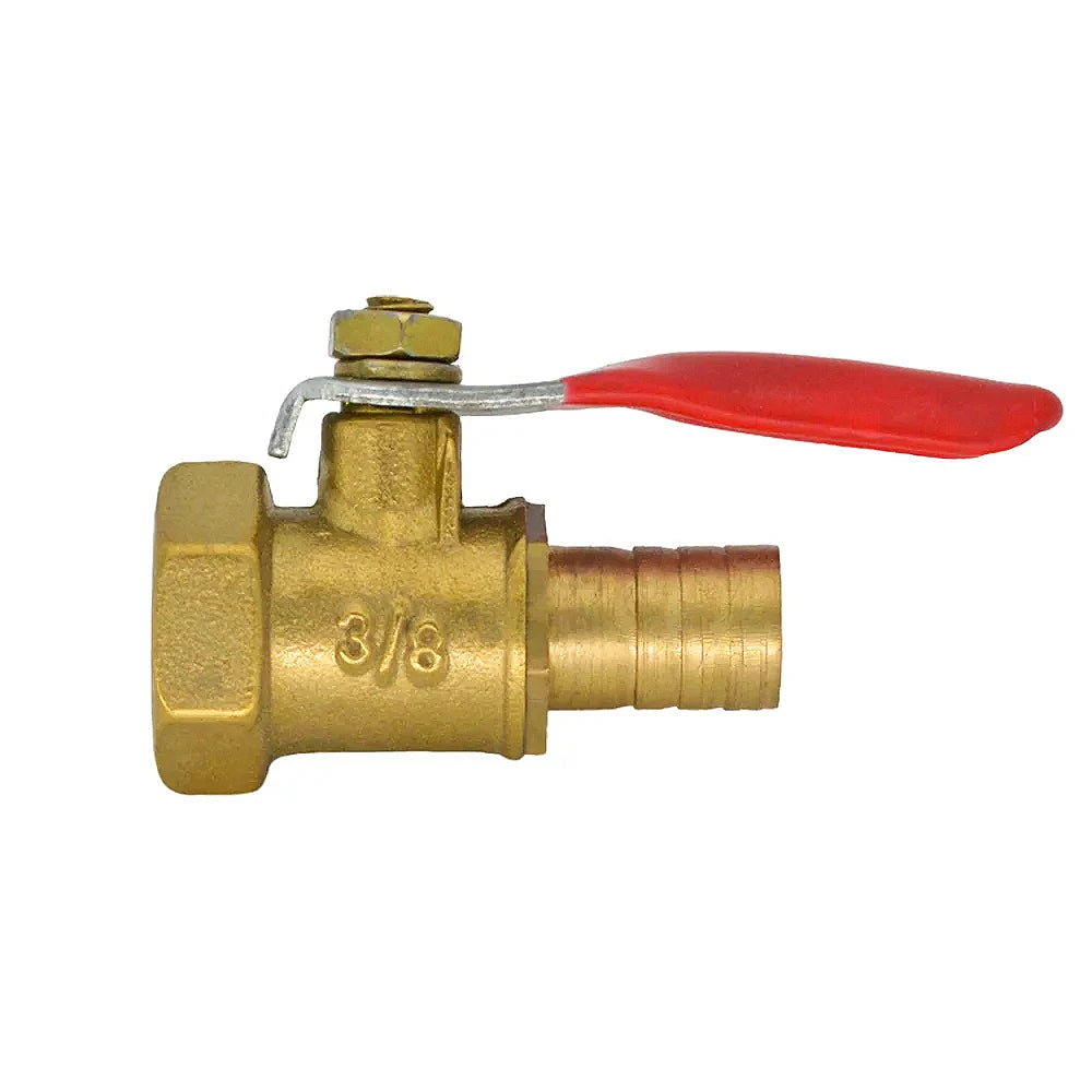 Brass Pagoda Ball Valve 1/2/3/4 Point Female and Male Threads 6/8/10/12mm Water, Oil, Gas, Fuel Pipe Accessories Oasis Select