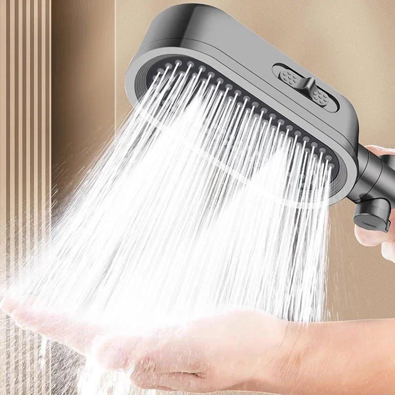 New 3 Modes Shower Head High Pressure Spa Water Saving Hand-Held Water Purifier Filter Hose Bathroom Faucet Mixer Accessories Oasis Select