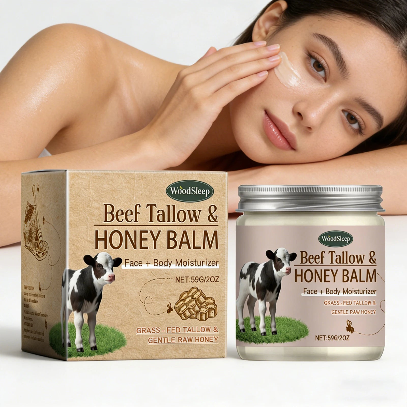 Crude Shea Butter Cream Deep Moisturizing Nourishing Multi Purpose for Extremely Dry Skin Face Hand Body Skin Whitening Care Oasis Select