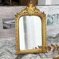 Retro Resin Photo Frame Makeup Mirror Bedroom Desktop Makeup Mirror French Photo Frame Desktop Vanity Mirror Room Decoration Oasis Select 12x20cm