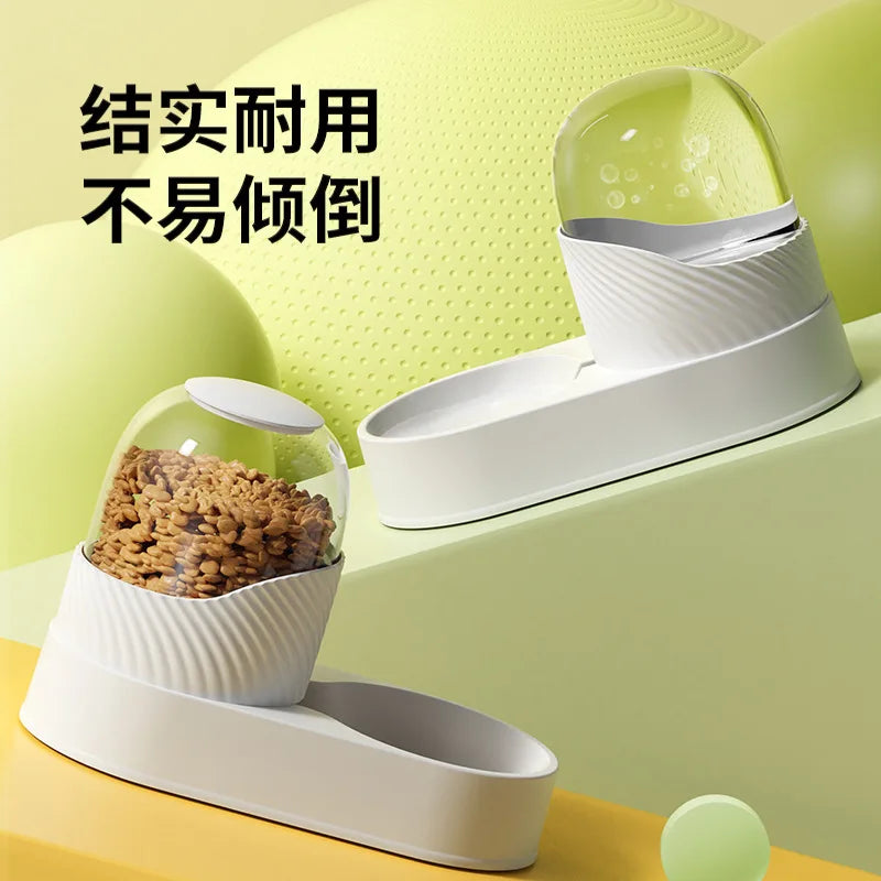 2000ML Pet Water Dispenser Cat Automatic Feeder Drinking Cat Water Dispenser Dog Cat Bowl Dog Bowl Combination Pet Supplies Oasis Select