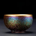 Real Gold Master Cup Large Building Cup Kiln Turned Gilded Cup High-end Household Use Oasis Select Dull