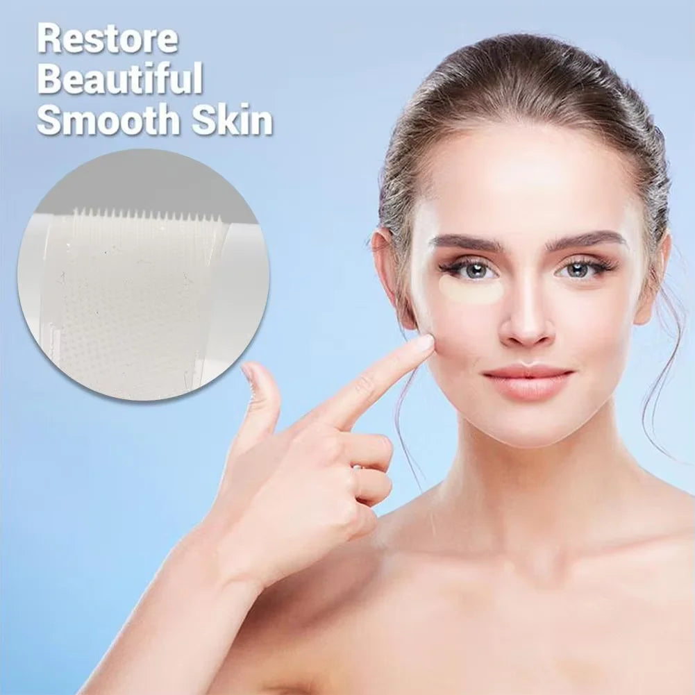 1 Pair Micro-needle Eye Patch Mask Anti-Wrinkle Patches with Collagen for Deep Hydration to Smooth Crow's Feet and Puffy Eyes Oasis Select