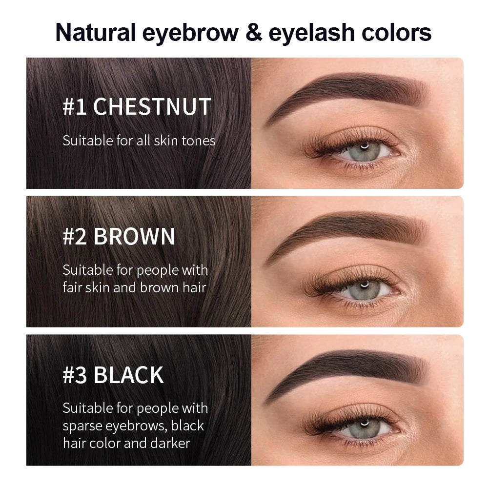 Eyebrow Tint Dye Professional Eyebrow Dye Waterproof Long-lasting Eyebrow Brow Kit Semi Permanent Eyebrow Home Use Pro Kit Oasis Select