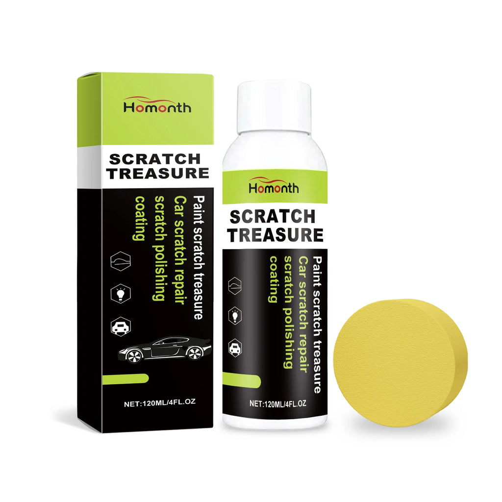 Homonth Automotive Scratch Care Coating Cream Decontaminate Scratch Remover Polish Refurbishment Repair Maintenance Convenient Oasis Select 120ml boxed