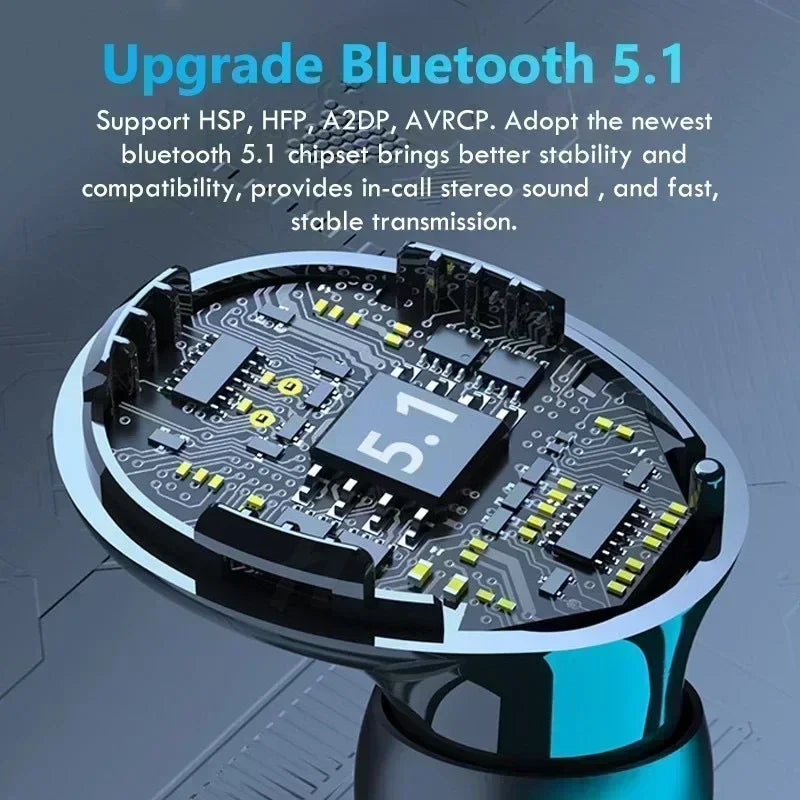 Original M10 Headphones Bluetooth Wireless Earpods Sports Stereo Noise Canceling Headphone Microphone Speaker Caixa De Som Gamer Oasis Select