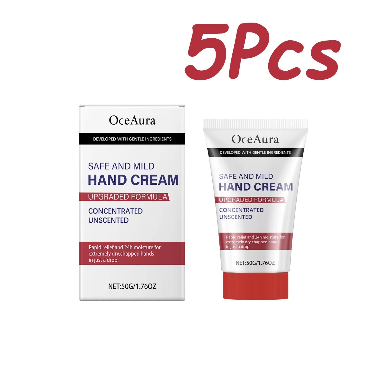 Moisturizing Hand Cream Anti Drying Nourishing Hand Brighten Tender Anti Chapping Moisturizing Autumn Winter Hand Skin Care Oasis Select 5Pcs
