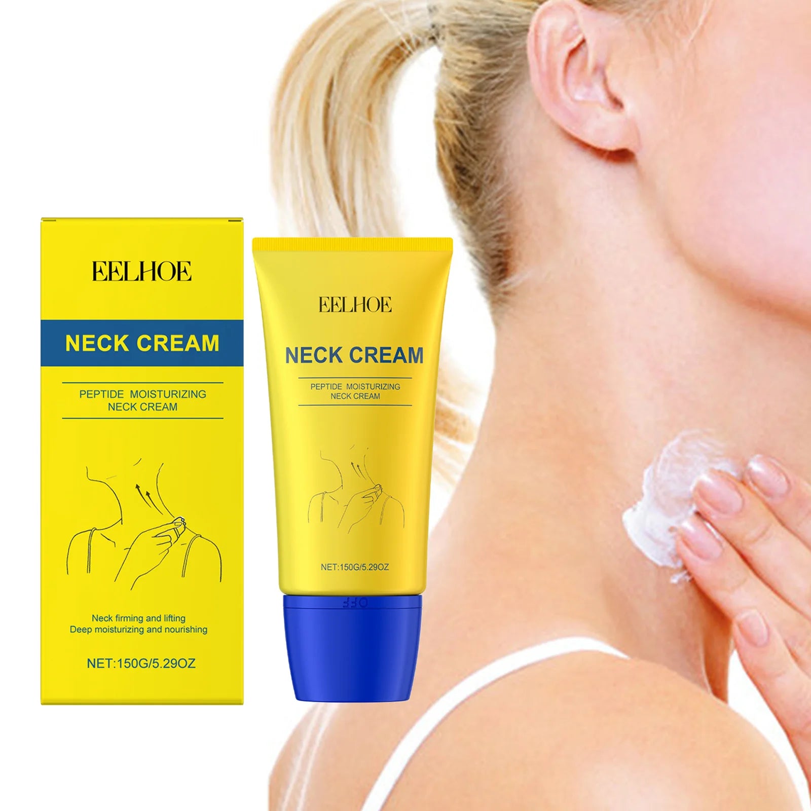 EELHOE Firming Neck Cream – Anti-Aging Lifting & Tightening Neck Firming Cream Oasis Select