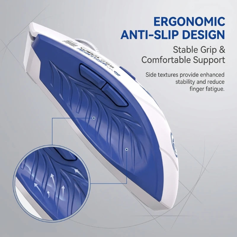 Bluetooth 5.4 Mouse Dual-Mode 2.4G Wireless Mouse 6 Buttons Gaming Mouse Office Silent Mice Rechargeable Mouse For PC Laptop Oasis Select