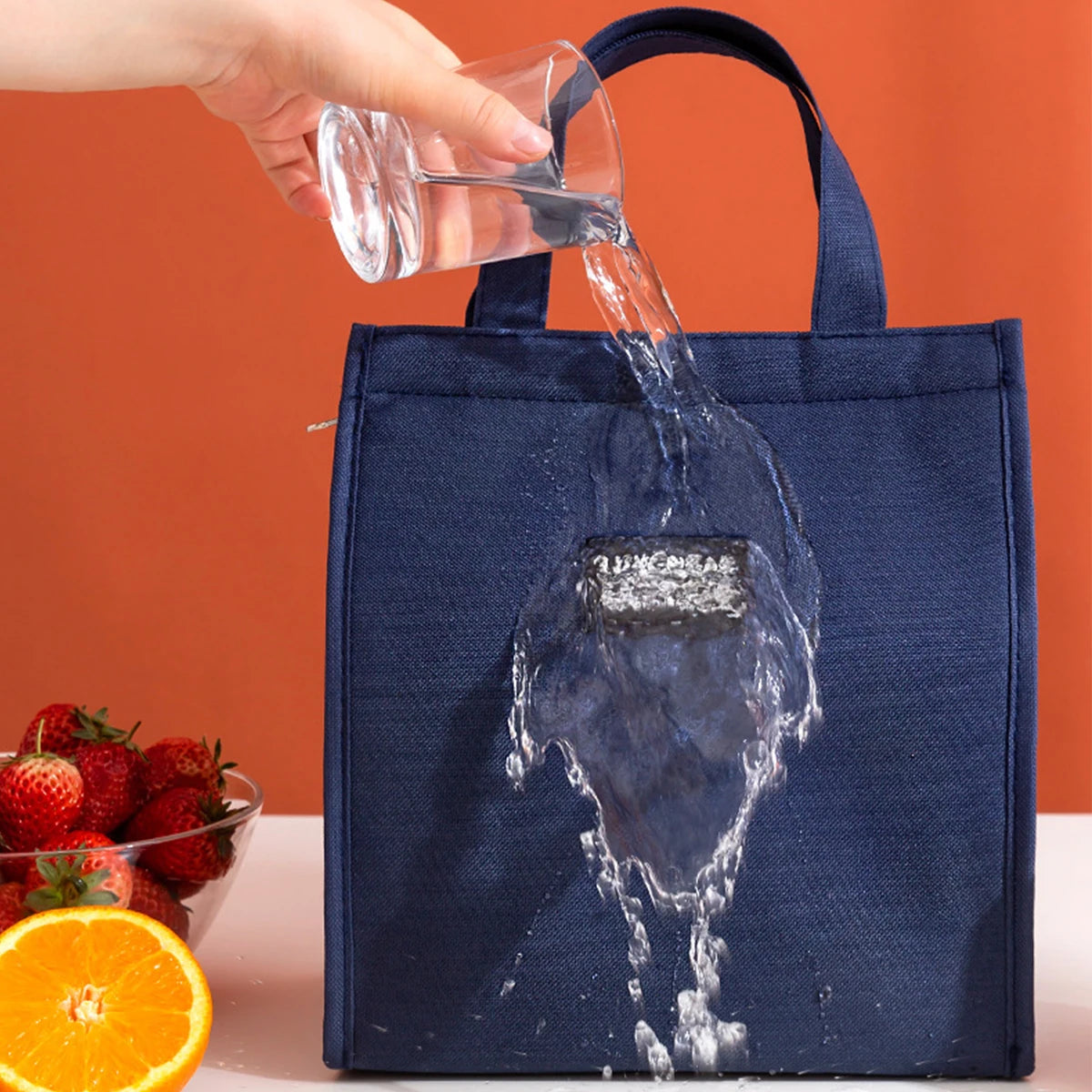 Large Capacity Portable Insulation Bag Student And Work Lunch Bag Oasis Select