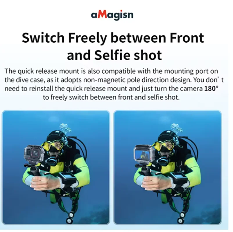 aMagisn 60M Waterproof Dive Case for Insta360 Ace Pro / Pro 2