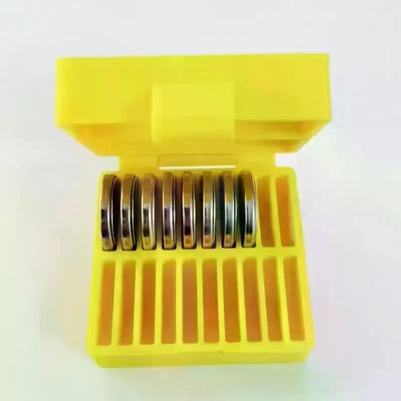 1Pcs CR2450/LR44 Button Battery Storage Case Organizer 10/20 Grids CR2032 Button Battery Storage Box Oasis Select