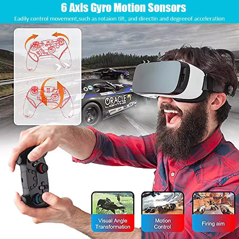 AyeBeau Wireless Bluetooth Gamepad for Nintendo Switch & PC