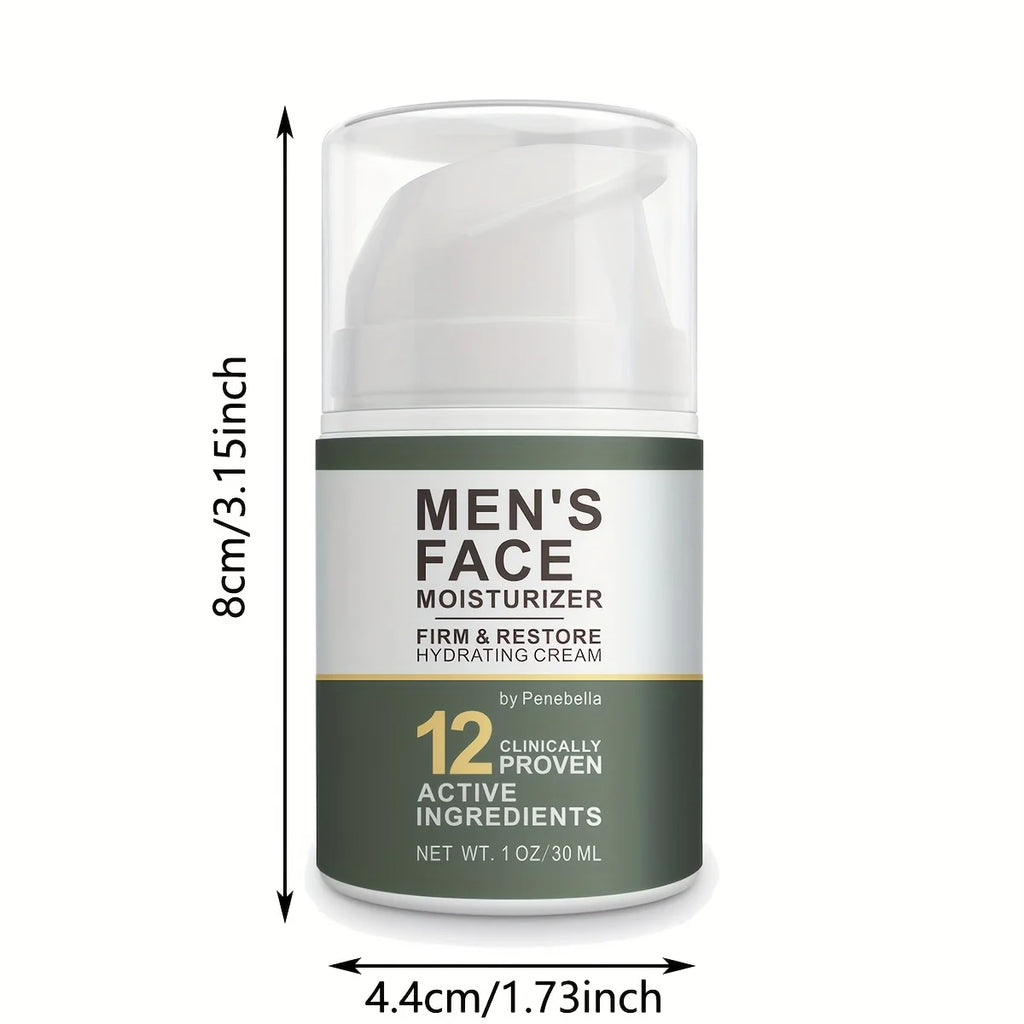 GORGIQUE Men's Face Moisturizer & Firming Neck Serum 30ml Men's Face Moisturizer Oasis Select 30ml