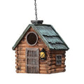 Resin Hanging Birds Nest Bird Cage Egg Caged Bird House Outdoor Decorative Nest Hanging Parrot Nest Houses Pet Bedroom N84C Oasis Select Birds Nest