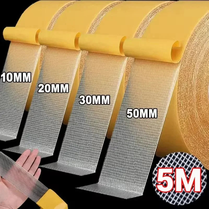 5m Double-Sided Carpet Tape – Waterproof, Anti-Slip, Mark-Free