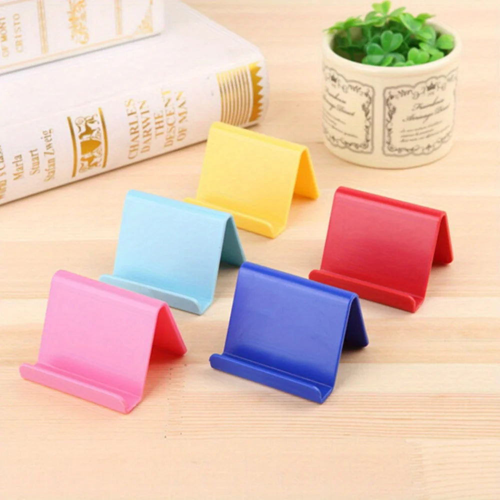 2pcs Phone Holder Stand Mobile Smartphone Support Tablet Stand Desk Cell Phone Holder Stand Portable Mobile Holder for iPhone Oasis Select