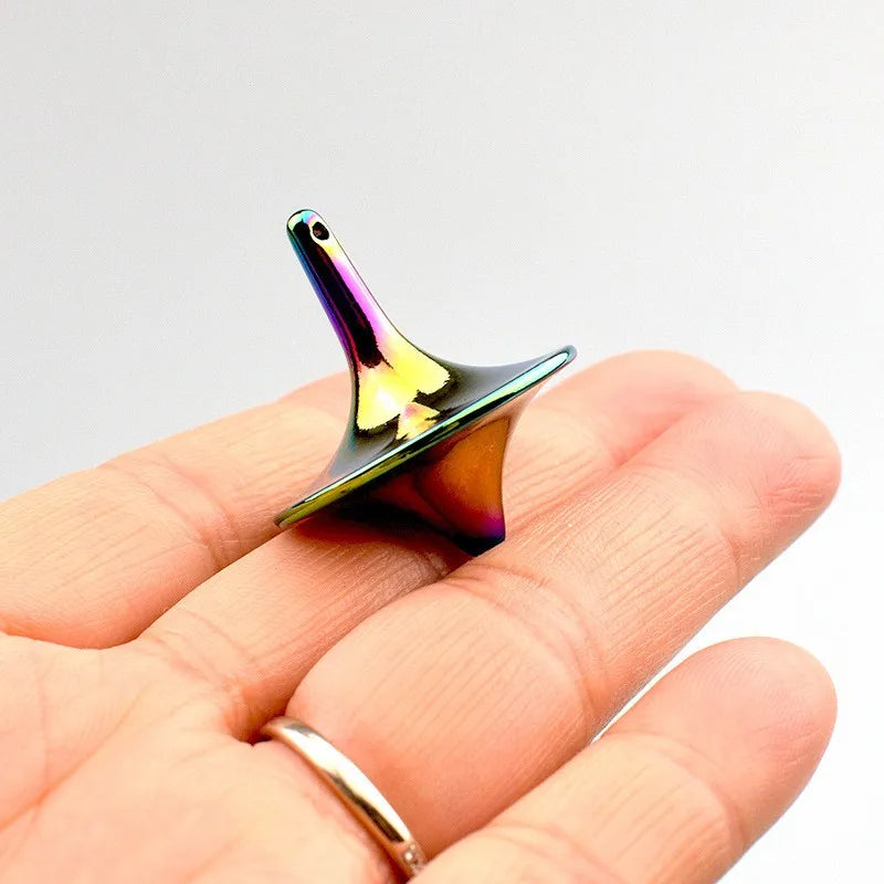 Metal Gyroscope Spinning Top Fidget Toy – Stress Relief Gift Fidget Gyroscope Toy Oasis Select