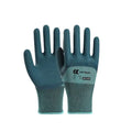 Gloves Rubber Palm Coated Durable Thorn Proof Protection Gloves Breathable Waterproof For Cactus Rose Blackberry Oasis Select Light blue