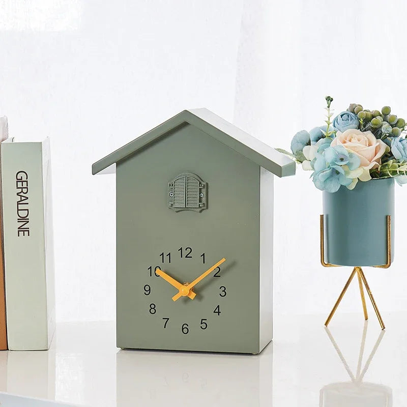 Cuckoo Quartz Wall Clock Modern Bird Home Living Room Hanging Watch Horologe Clocks Timer Office Home Decoration Gifts Oasis Select