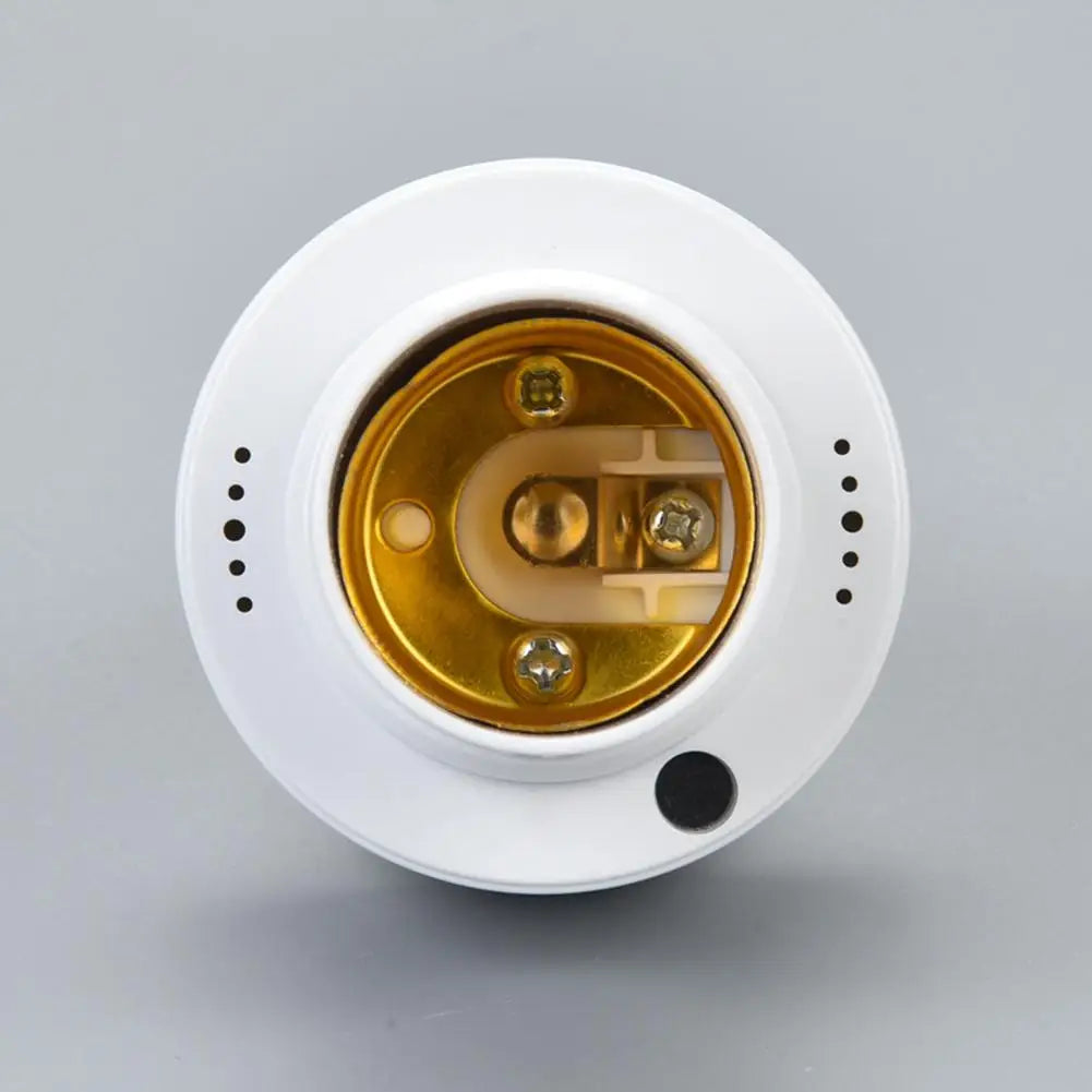 E27 Radar Motion Sensor Lamp Holder – Auto On/Off, 180° Motion Sensor Lamp Holder Oasis Select