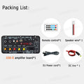 DC 12V Bluetooth 5.0 Digital Audio Amplifier Board Dual Mic AC 110V 220V Subwoofer Karaoke AMP Home Theater Car Speaker 30W 50W Oasis Select D30-II EU