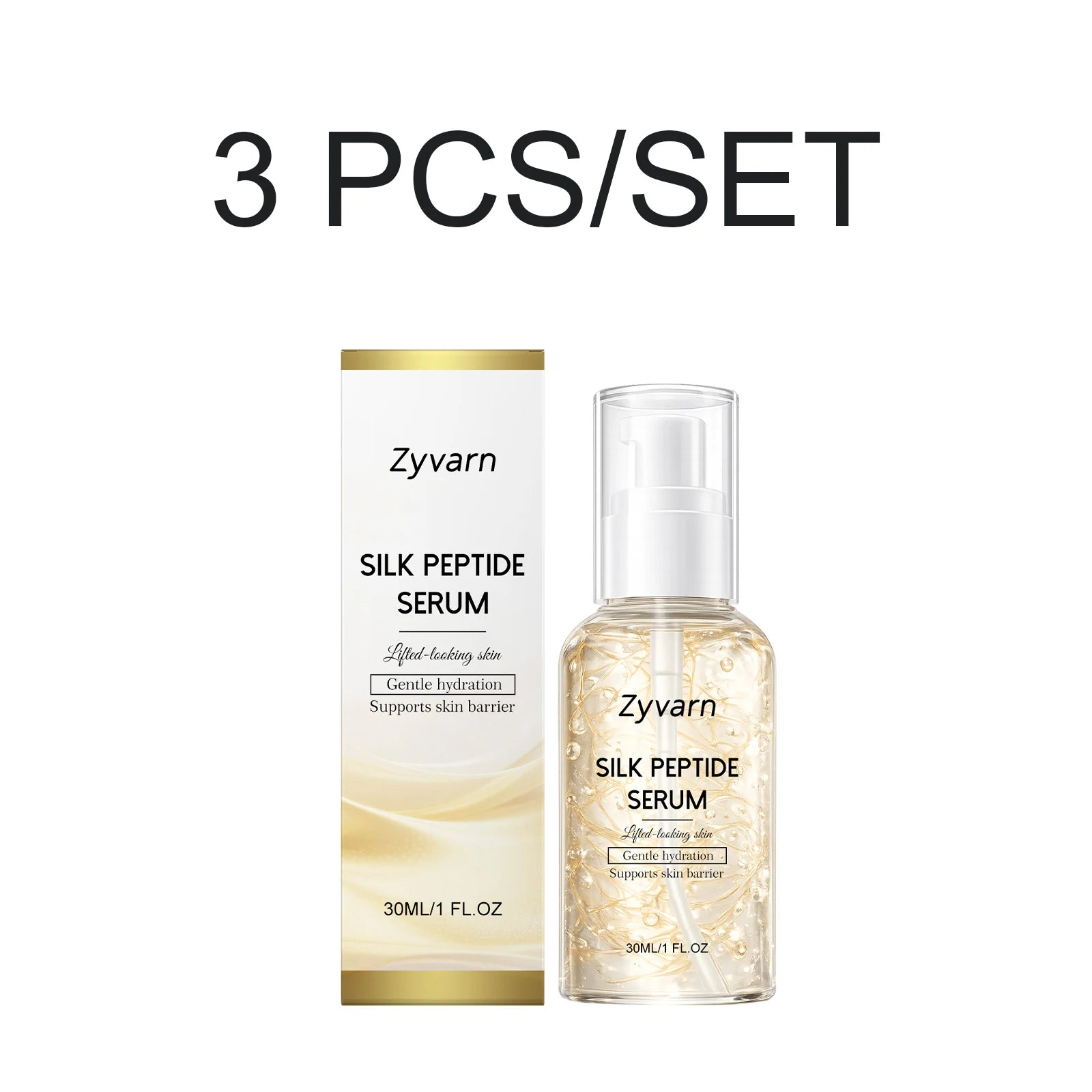 Copper Peptide Serum Hydrating Face Serum Firming Smoothing Glow Skin Quick Absorption Fine Lines Daily Care Facial Essence 30ml Oasis Select 3 PCS
