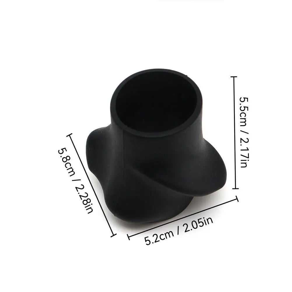 3 Colors Available Tennis Grip Corrector Soft Silicone Anti-Slip Ergonomic Comfort Handle Grip Corrector Training Device Oasis Select