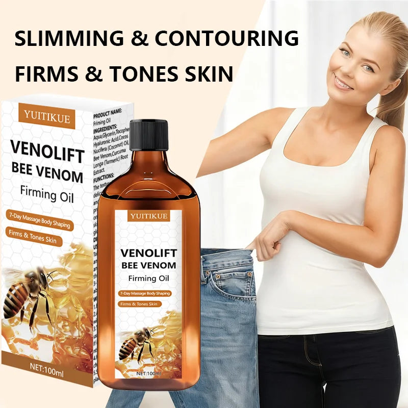 YUITIKUE Bee Venom Firming Body Oil 100ml – Slimming & Contour