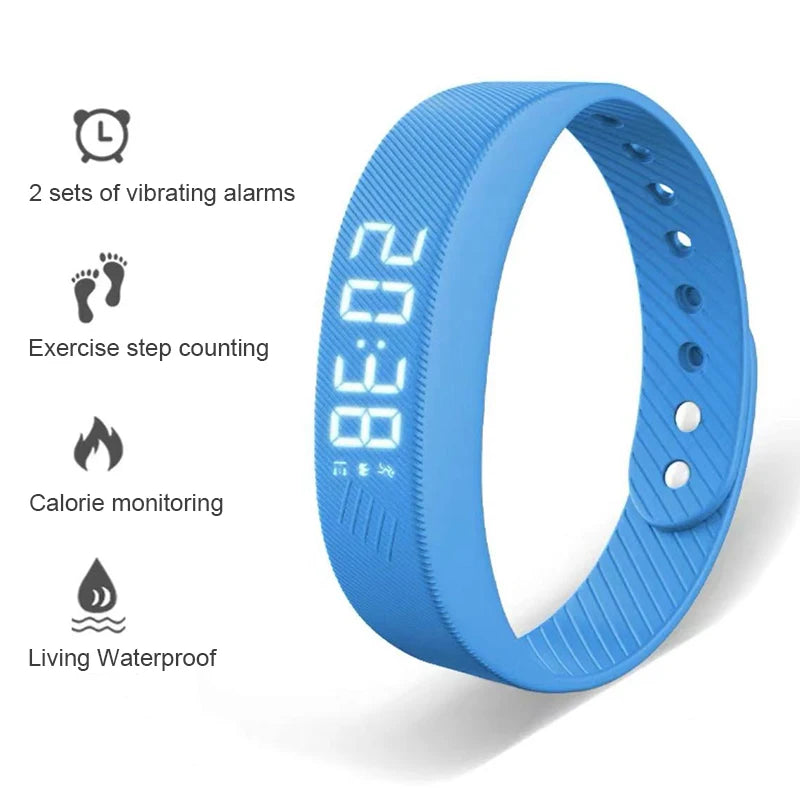 UYJY Smart Fitness Bracelet – Step Counter, Sleep & Alarm